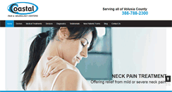 Desktop Screenshot of coastalpaincenter.com